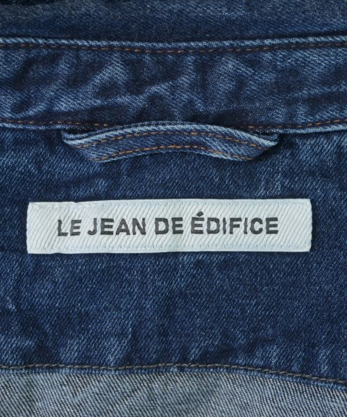 EDIFICE（エディフィス）カジュアルシャツ 青 サイズ:L メンズ/2200676790016