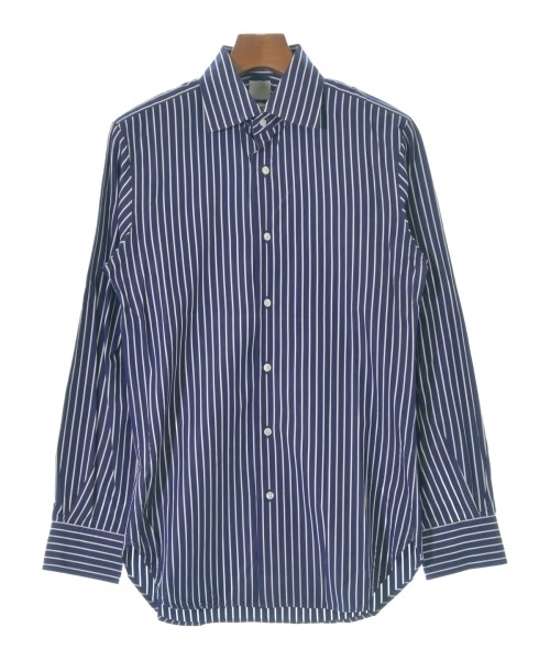EDIFICE(エディフィス)ドレスシャツ 紺 サイズ:37(XS位)/2200680784148