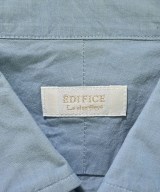EDIFICE（エディフィス）カジュアルシャツ 青 サイズ:39(M位) メンズ/2200692384091