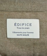 EDIFICE（エディフィス）カジュアルシャツ 茶 サイズ:46(M位) メンズ/2200692106037