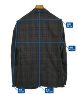 EDIFICE（エディフィス）テーラードジャケット 茶 サイズ:44(S位) メンズ/2200646491073