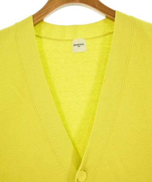 EDIFICE（エディフィス）カーディガン 黄 サイズ:S メンズ/2200654806012
