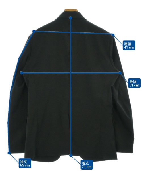 EDIFICE（エディフィス）ジャケット 黒 サイズ:L メンズ/2200646236032