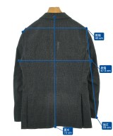 EDIFICE（エディフィス）テーラードジャケット 黒 サイズ:42(XS位) メンズ/2200650805026