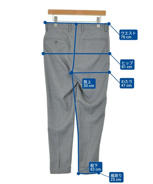 EDIFICE（エディフィス）スラックス グレー サイズ:S メンズ/2200650805033