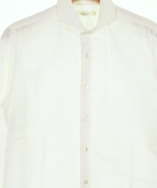 EDIFICE（エディフィス）カジュアルシャツ 白 サイズ:M メンズ/2200650805040
