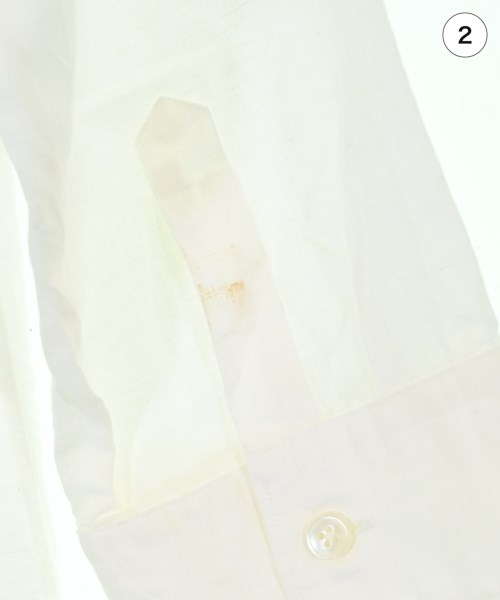 EDIFICE（エディフィス）カジュアルシャツ 白 サイズ:M メンズ/2200650805040