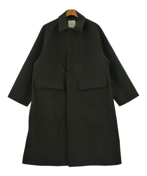 EDIFICE(エディフィス)ステンカラーコート 黒 サイズ:L/2200651033183