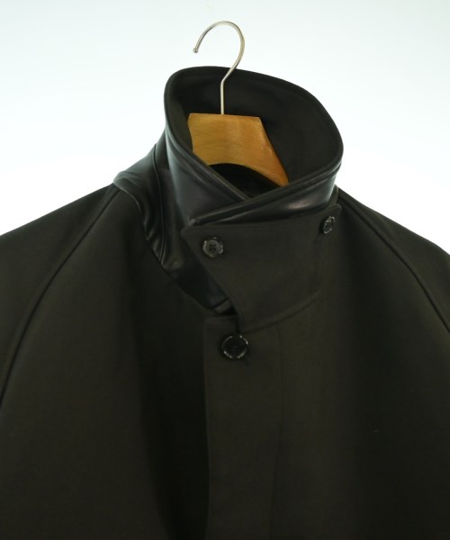 EDIFICE（エディフィス）ステンカラーコート 黒 サイズ:L メンズ/2200651033183