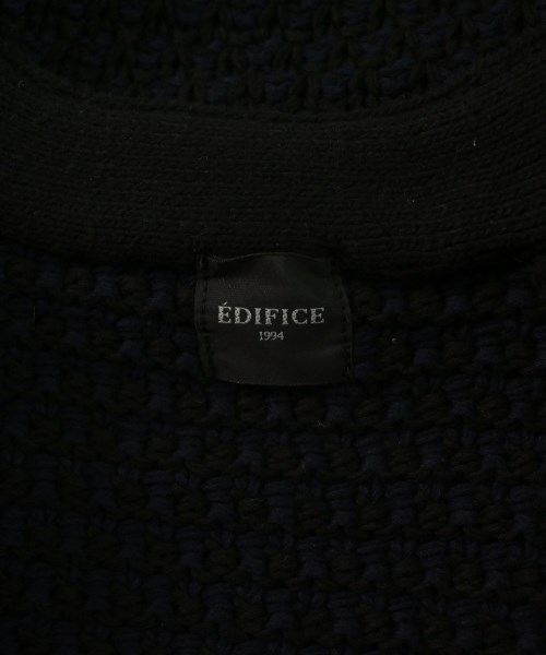 EDIFICE（エディフィス）カーディガン 紺 サイズ:L メンズ/2200646387017