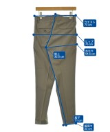 EDIFICE（エディフィス）スラックス 茶 サイズ:S メンズ/2200655665021