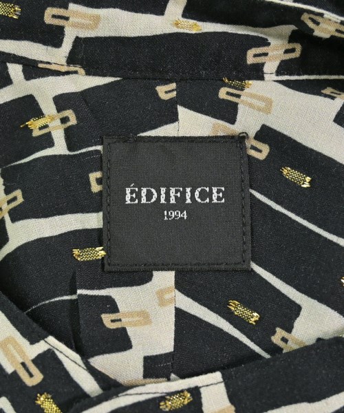 EDIFICE（エディフィス）カジュアルシャツ 黒 サイズ:L メンズ/2200711860063