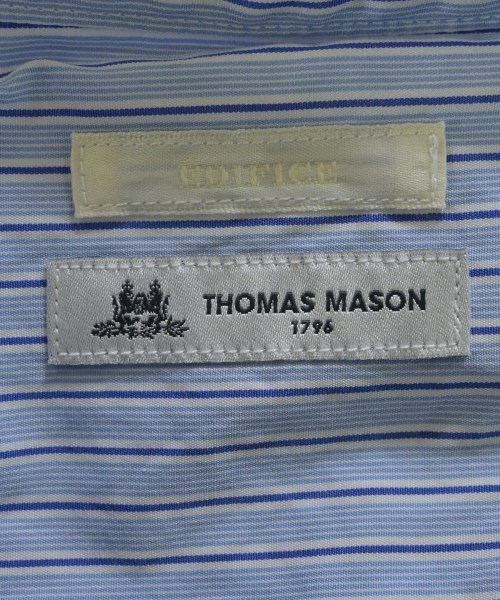 EDIFICE（エディフィス）カジュアルシャツ 青 サイズ:M メンズ/2200645983098