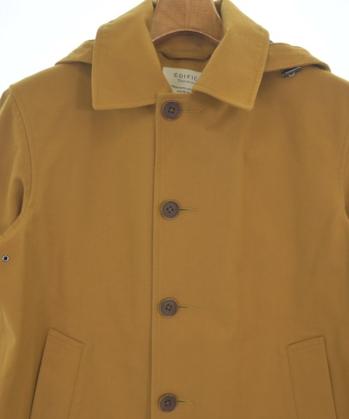 EDIFICE（エディフィス）コート 黄 サイズ:44(S位) メンズ/2200626911010