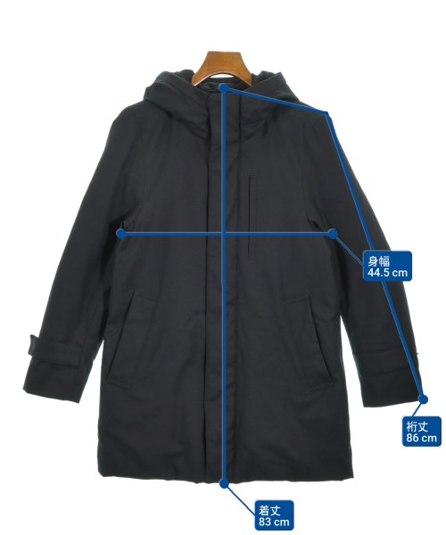 EDIFICE（エディフィス）ダウンコート 黒 サイズ:S メンズ/2200646702018