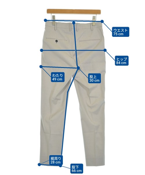 EDIFICE（エディフィス）スラックス グレー サイズ:S メンズ/2200635631015