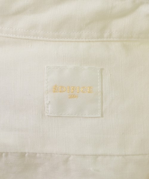 EDIFICE（エディフィス）カジュアルシャツ 白 サイズ:XL メンズ/2200647974094