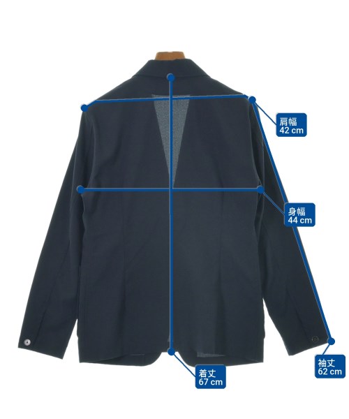 EDIFICE（エディフィス）テーラードジャケット 紺 サイズ:46(M位) メンズ/2200635068156