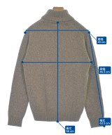 EDIFICE（エディフィス）ニット・セーター 茶 サイズ:L メンズ/2200636417144