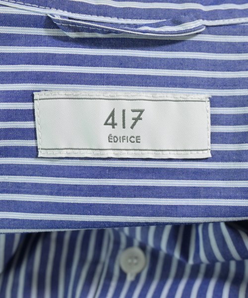 EDIFICE（エディフィス）カジュアルシャツ 紺 サイズ:M メンズ/2200640646172