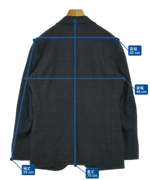 EDIFICE（エディフィス）ジャケット グレー サイズ:XS メンズ/2200640896041