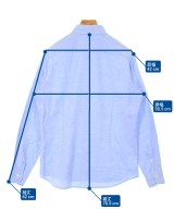 EDIFICE（エディフィス）カジュアルシャツ 青 サイズ:M メンズ/2200643560109