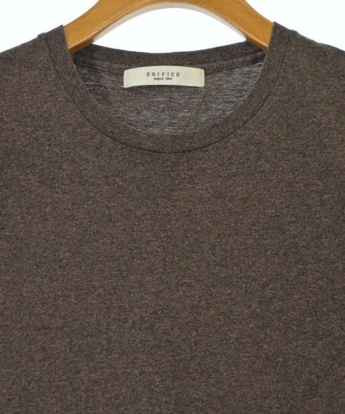 EDIFICE（エディフィス）Tシャツ・カットソー 茶 サイズ:S メンズ/2200643527010