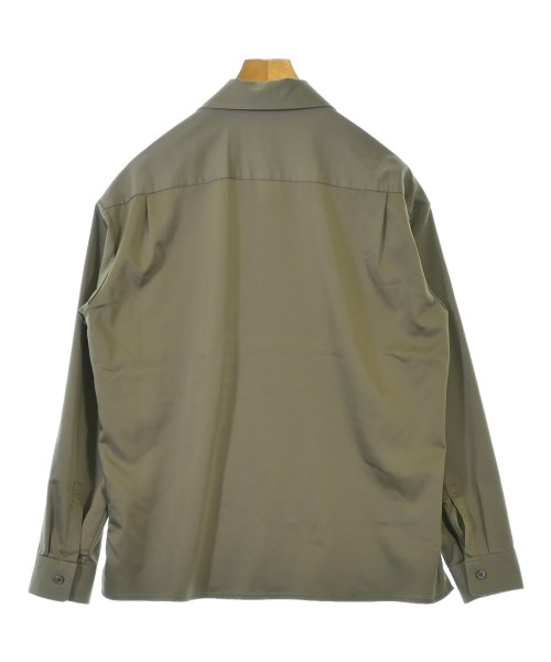 EDIFICE（エディフィス）カジュアルシャツ カーキ サイズ:M メンズ/2200651514057