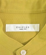 EDIFICE（エディフィス）カジュアルシャツ 黄 サイズ:S メンズ/2200640769147