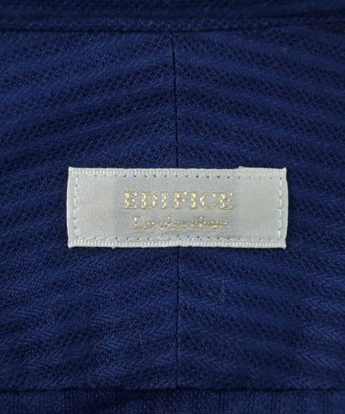 EDIFICE（エディフィス）カジュアルシャツ 青 サイズ:38(M位) メンズ/2200652799118