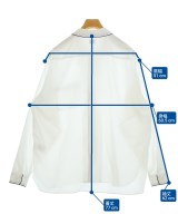 EDIFICE（エディフィス）カジュアルシャツ 白 サイズ:48(L位) メンズ/2200651925280