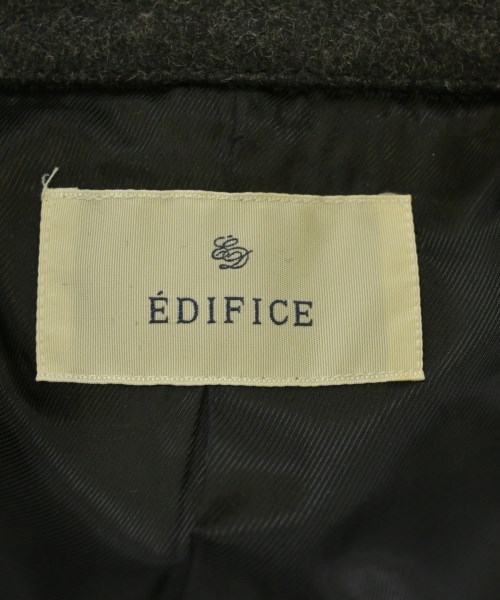 EDIFICE（エディフィス）ステンカラーコート グレー サイズ:48(L位) メンズ/2200703070043