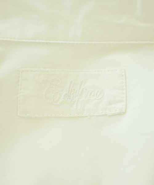 EDIFICE（エディフィス）カジュアルシャツ 白 サイズ:L メンズ/2200705261449