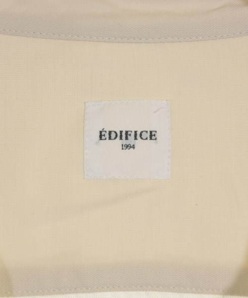 EDIFICE（エディフィス）カジュアルシャツ ベージュ サイズ:L メンズ/2200703383112