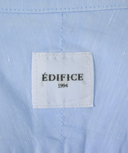 EDIFICE（エディフィス）カジュアルシャツ 青 サイズ:M メンズ/2200704988026