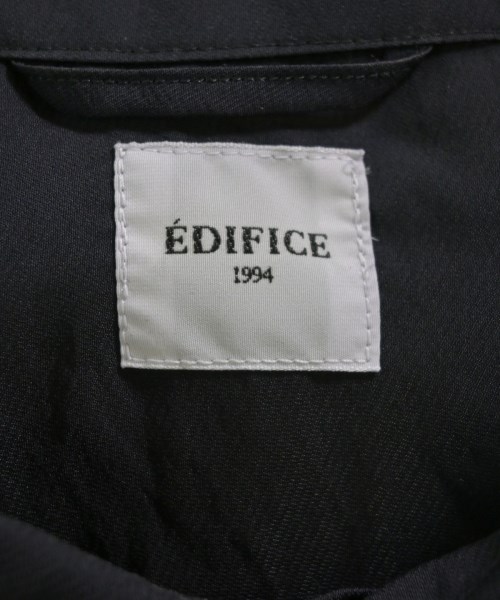 EDIFICE（エディフィス）カジュアルシャツ 紺 サイズ:S メンズ/2200707968070