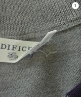 EDIFICE（エディフィス）カーディガン グレー サイズ:38(M位) メンズ/2200660857343