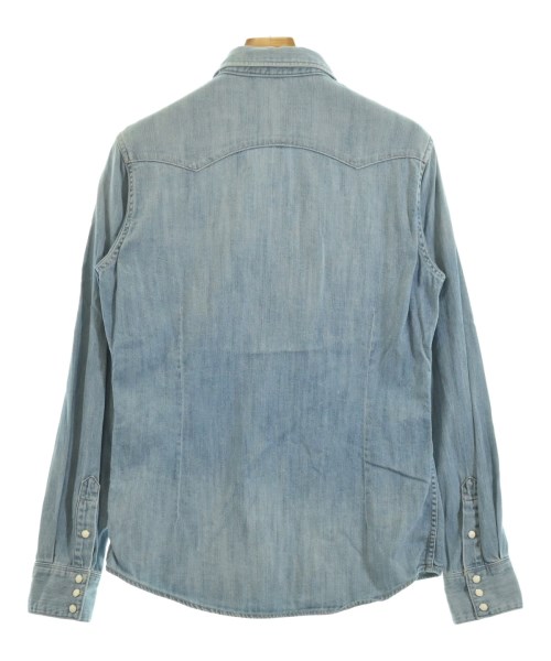 EDIFICE（エディフィス）カジュアルシャツ 青 サイズ:M メンズ/2200663345045