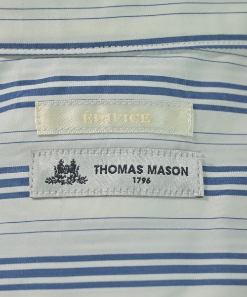 EDIFICE（エディフィス）カジュアルシャツ 白 サイズ:L メンズ/2200661012024