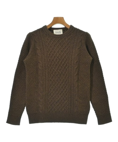 EDIFICE(エディフィス)ニット・セーター 茶 サイズ:44(S位)/2200666338013