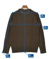 EDIFICE（エディフィス）ニット・セーター 茶 サイズ:44(S位) メンズ/2200666338013