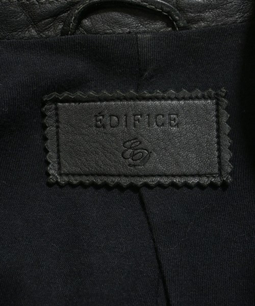 EDIFICE（エディフィス）ライダース 黒 サイズ:40(L位) メンズ/2200663202058