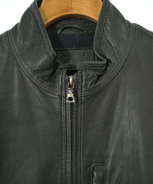 EDIFICE（エディフィス）ライダース 黒 サイズ:40(L位) メンズ/2200663202058