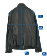 EDIFICE（エディフィス）ライダース 黒 サイズ:40(L位) メンズ/2200663202058