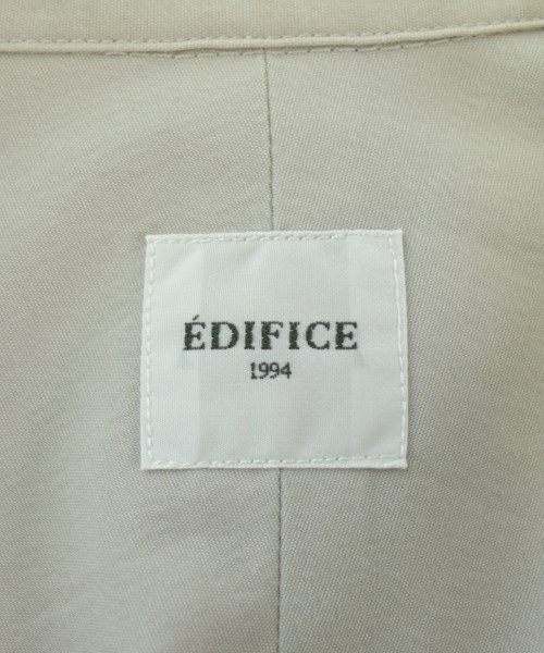 EDIFICE（エディフィス）カジュアルシャツ ベージュ サイズ:L メンズ/2200662309062