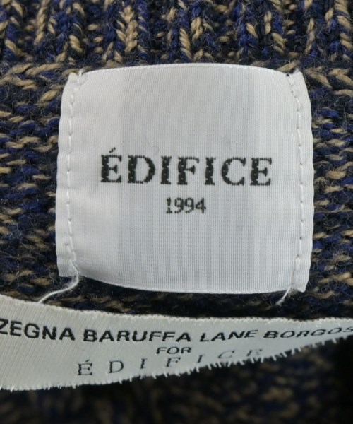 EDIFICE（エディフィス）ニット・セーター 紺 サイズ:L メンズ/2200663652075