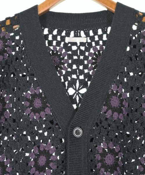 EDIFICE（エディフィス）カーディガン 黒 サイズ:L メンズ/2200653435152