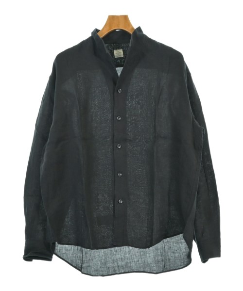 EDIFICE(エディフィス)カジュアルシャツ 黒 サイズ:L/2200653435305