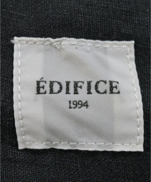 EDIFICE（エディフィス）カジュアルシャツ 黒 サイズ:L メンズ/2200653435305