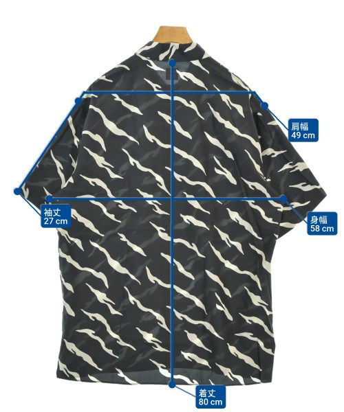 EDIFICE（エディフィス）カジュアルシャツ 黒 サイズ:L メンズ/2200653435336